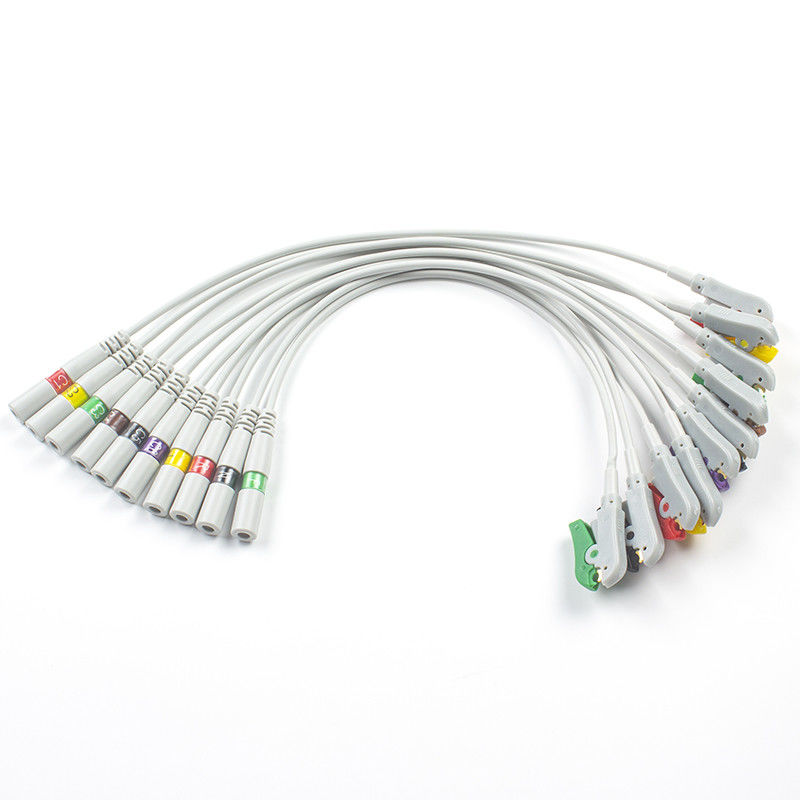Banan Needle To Clip ECG Adapter Pigtail Adapters 3.00MM Kết nối điện cực ECG IEC
