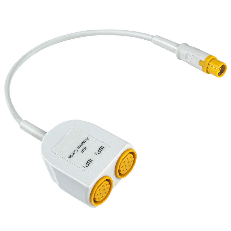 Cáp chuyển đổi IBP kép tương thích của Siemens Drager 5588095 Cáp chuyển đổi mở rộng IBP 10 chân sang 7 chân