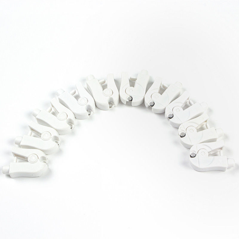 Banana Din To Clip Adapters ECG Điện cực kết nối EKG kết nối 3mm Din Plug To Grabber