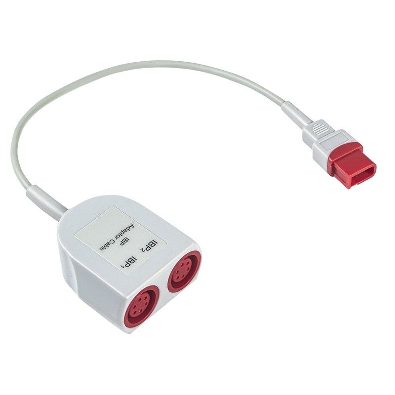 Cáp chuyển đổi IBP kép tương thích Spacelabs 700-0028-00 Cáp chuyển đổi mở rộng IBP 6 pin sang 10 pin