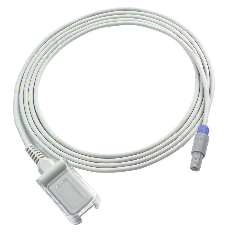 Cáp cảm biến Comen SpO2 6Pin sang DB9 SpO2 Cáp mở rộng 2,4M TPU