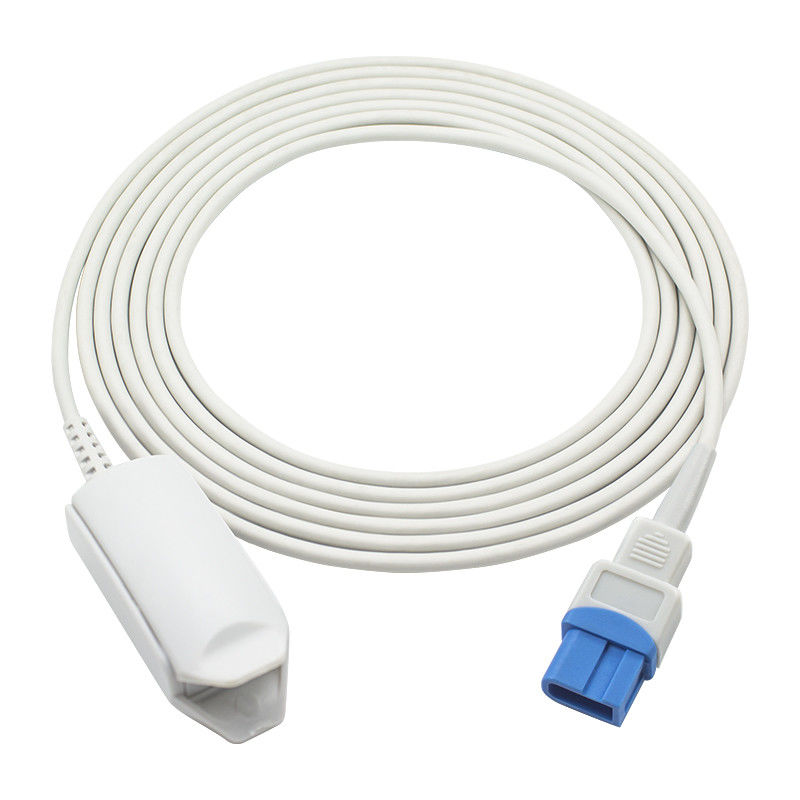 Cảm biến SpO2 có thể tái sử dụng của Spacelabs 10Pin 90367 90369 Cảm biến SpO2 kẹp ngón tay người lớn