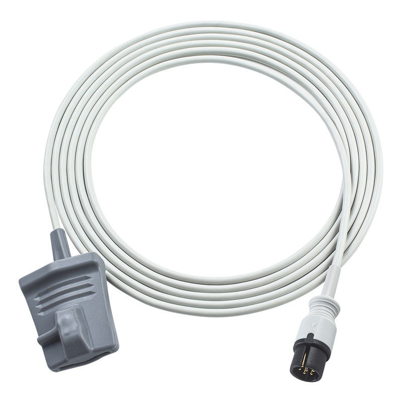 Anke 6 pin SpO2 cảm biến tái sử dụng ASC-553 ACS-553A AAMI 6pin kết nối người lớn đầu mềm SpO2 thăm dò