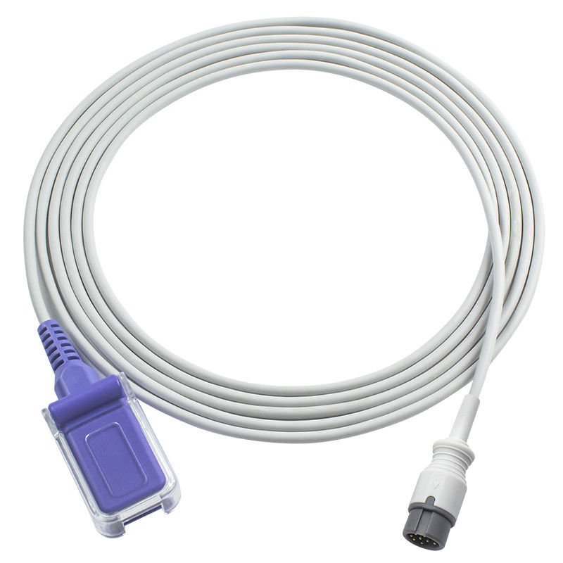 Cáp cảm biến Mindray SpO2 Cáp chuyển đổi Ne-llcor O-ximax 8pin 2.4M
