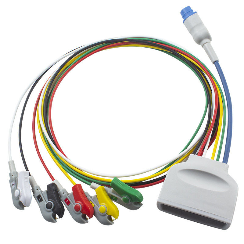 P-hilips MX40 Telemetry ECG Leadwires với SpO2 Sensor 5 Lead ECG Leadwire 989803171951