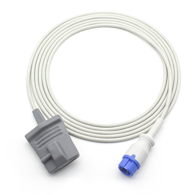 Bộ cảm biến SpO2 trưởng thành 7 chân 3.0M Soft Tip tương thích với Mindray Datascope