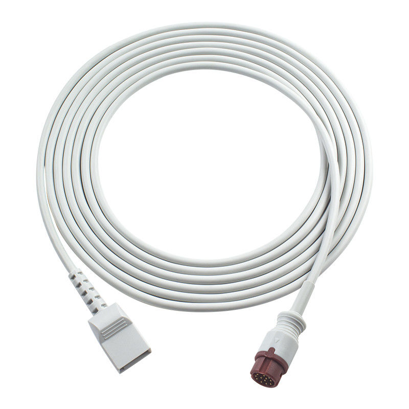 Mindray Datascope tương thích IBP Adapter Cable 12 pin đến Utah Connector BeneView T1 T7 iMEC 10 15