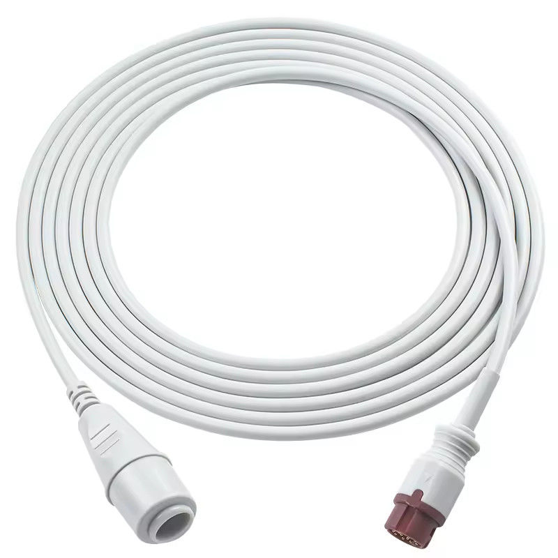 P-hilips 12pin để Abbott Medex IBP Adapter Cable Efficia CM120 IntelliVue MX600 896083021