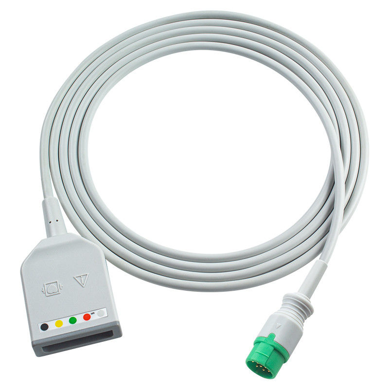 Biolight 12pin ECG Trunk Adapter Cable Cable ECG M7000 M8000A M8500 M9500 Cáp mở rộng ECG