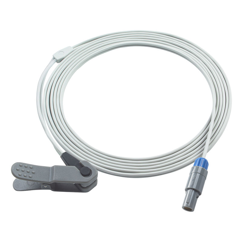 Người lớn / động vật DIST 5000 trực tiếp SpO2 cảm biến với 3.0M cáp và 5Pin single notch