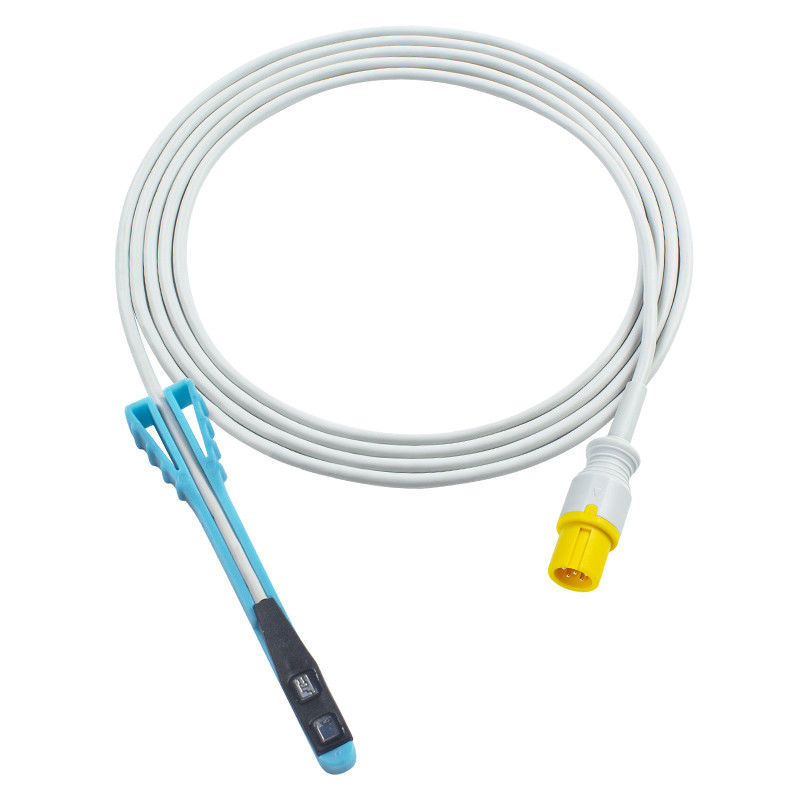 Bộ cảm biến SpO2 6Pin tương thích với động vật 3.0M cho CMS5100 CMS800 CMS9000C CMS9100