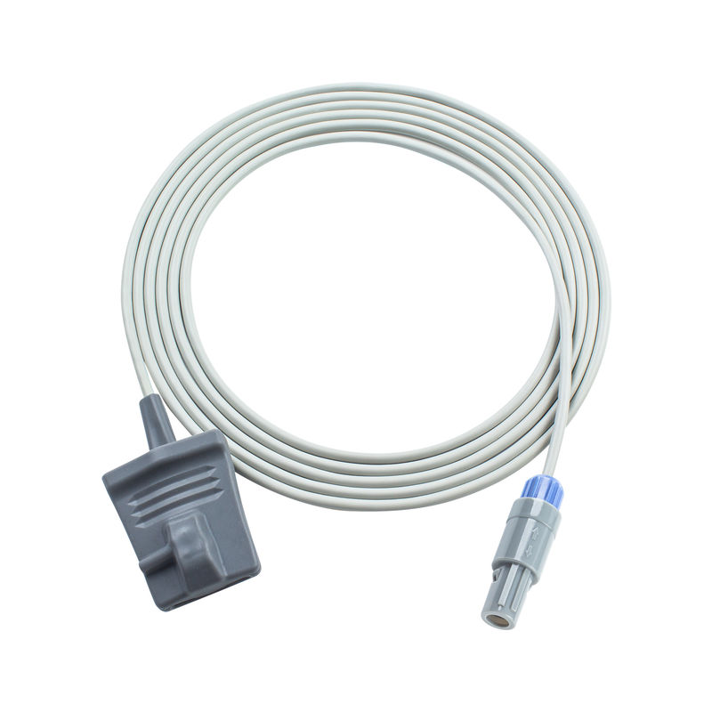 Tương thích Yonker Yk8000c SpO2 Cable Probe cho Yonker 6Pin Adult Soft Tip 3.0M