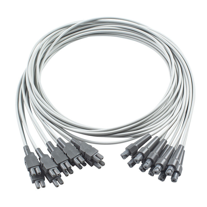 Cáp thử nghiệm căng thẳng tương thích GE Cam 14 10/14 Cáp giám sát EKG chẩn đoán chì