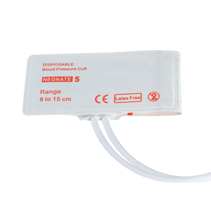 Bàn ống đôi dùng một lần cho trẻ sơ sinh NIBP Size 5 8-15cm để theo dõi huyết áp chính xác