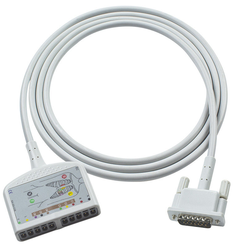 OD6mm 2.2M P-Hilips EKG Cable Cable cho M1770A M1771A M1772A Pagewriter 100 Pagewriter 200