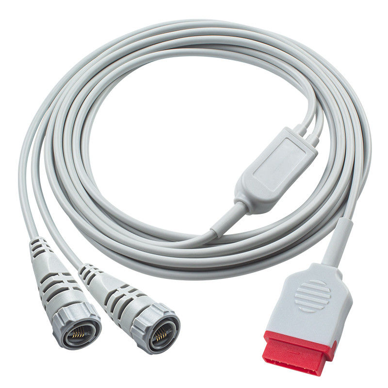 11pin Double Argon 3.5M IBP Cable cho máy đo huyết áp GE 2 năm Thời hạn sử dụng