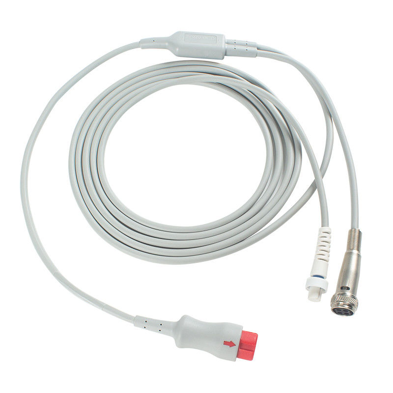 Mindray 12Pin 0010-30-42743 Tim ra ngoài Y cáp CO cáp hai kết nối nhiệt độ