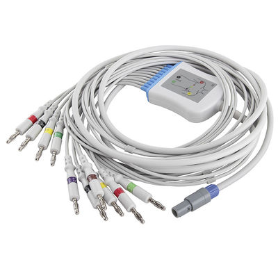 Welch Allyn SE-PRO-600 M2461A Cáp EKG và dây dẫn Đầu nối chuối IEC 4.0