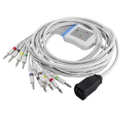 Cáp Zoll EKG Sê-ri E/M và dây dẫn IEC 4.0 Đầu nối chuối