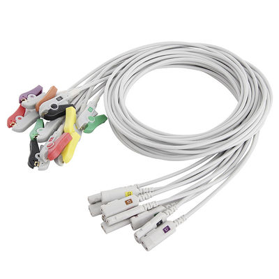 CONMED Dây dẫn ECG 10 Dây dẫn ECG IEC 4.0 Grabber Dây dẫn EKG