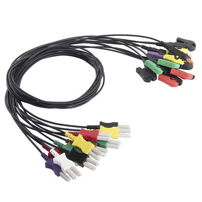 Spacelabs Radio Translucent Wire 1 mét Cáp dẫn ECG 10 đầu trong suốt