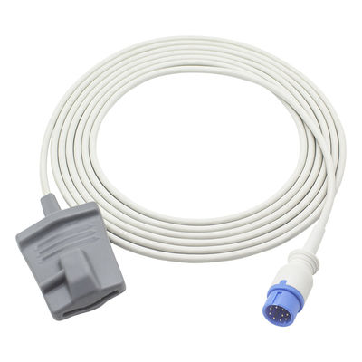 Đầu dò cảm biến Biolight SpO2 Dòng 9Pin Công nghệ kỹ thuật số Clip mềm dành cho người lớn SpO2