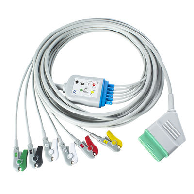 Nihon Kohden một phần cáp EKG 12pin 6cáp EKG dẫn
