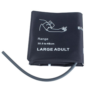 NIBP lớn người lớn cuff không bàng quang ống duy nhất 35,5-46cm cuff nylon