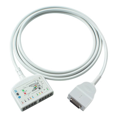 OD6mm 2.2M Cáp thân EKG tương thích với Mortara Burdick 1600 300 3100 400 6100 800