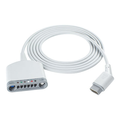 SpO2 6Lead ECG bệnh nhân cáp 3.5M với SpO2/nhiệt độ/ECG chức năng
