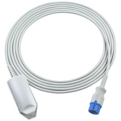 Tương thích ViewMed 9Pin SpO2 Probe Adult ViewMed Saturation Monitor Clip 3.0M