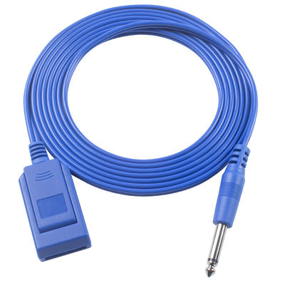 3.0M PVC điện phẫu thuật một lần sử dụng đệm đất ESU cáp cho kết quả phẫu thuật chính xác