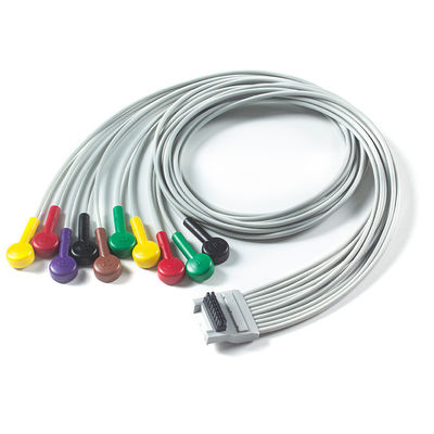 Mortara Holter ECG Cable, Mortara H3+ 10 Lead ECG Cable