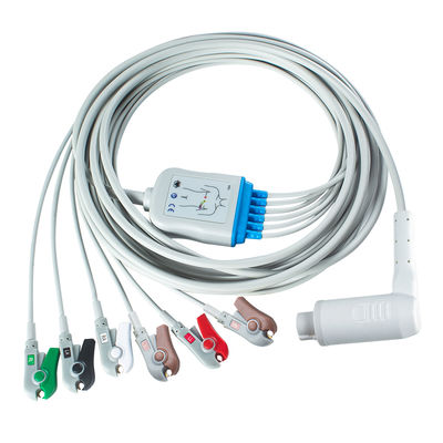 Corpuls 3 6Lead IEC Grabber Cable bệnh nhân với AHA / IEC chì mã hóa màu sắc